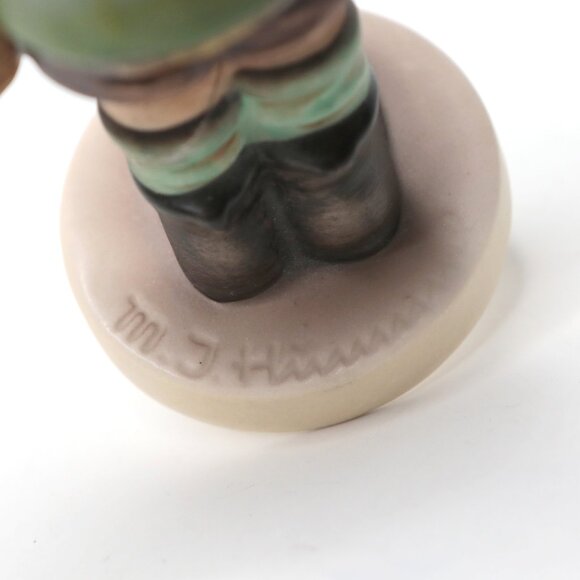 Vintage Hummel Village Boy Goebel W Germany Collectable Porcelain Figurine - Picture 8 of 9